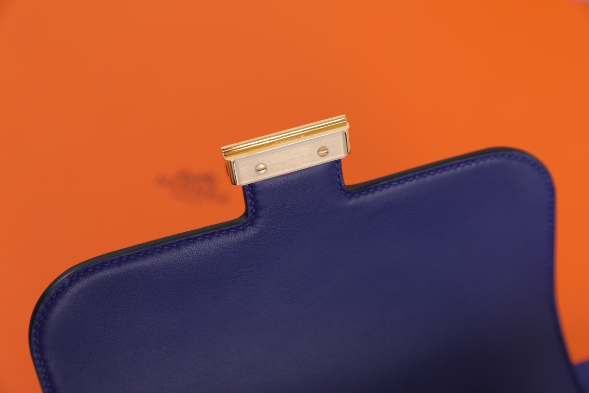 에르메스 콘스탄스18 일렉트릭블루 금장